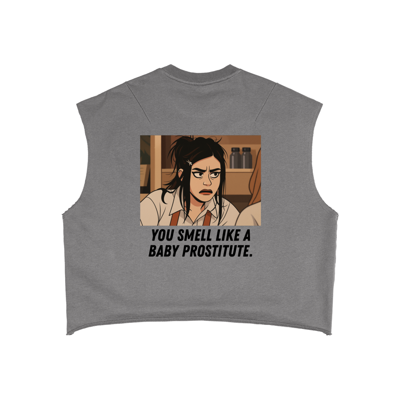 French Terry Boxy Tank Top