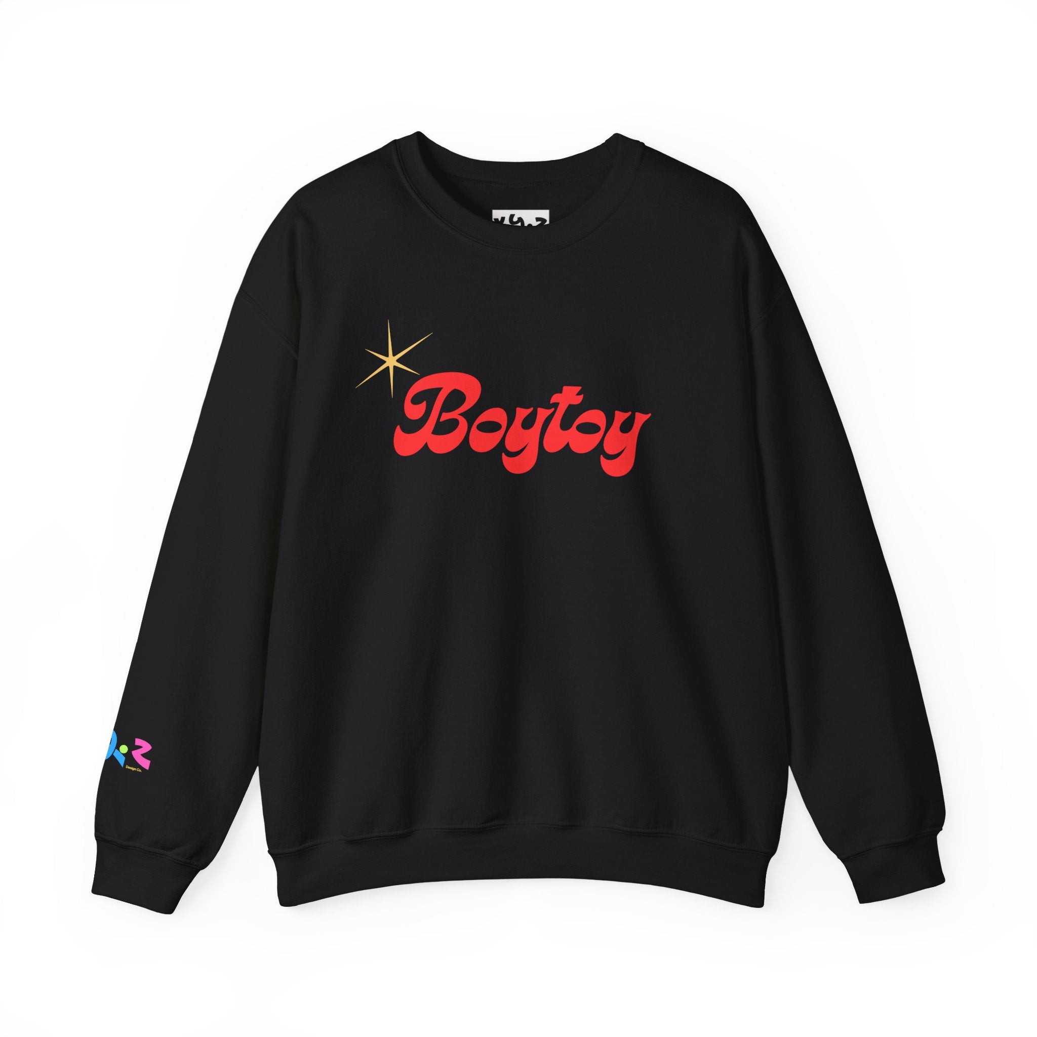 Boytoy Retro Logo Crewneck Sweatshirt — Vintage Script Graphic Sweatshirt