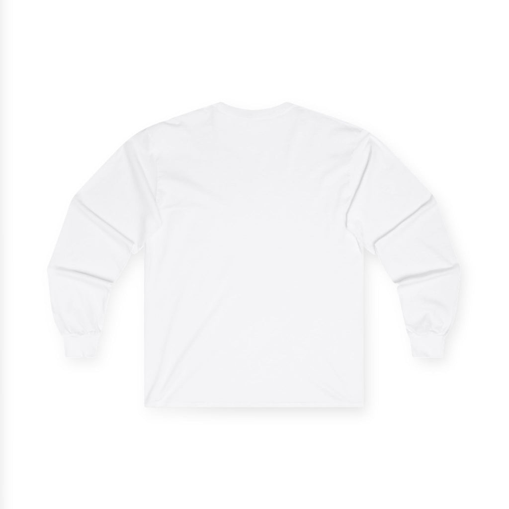 Long Sleeve Tee — 'You're a Virgin Who Can't Drive' Retro Portrait Graphic