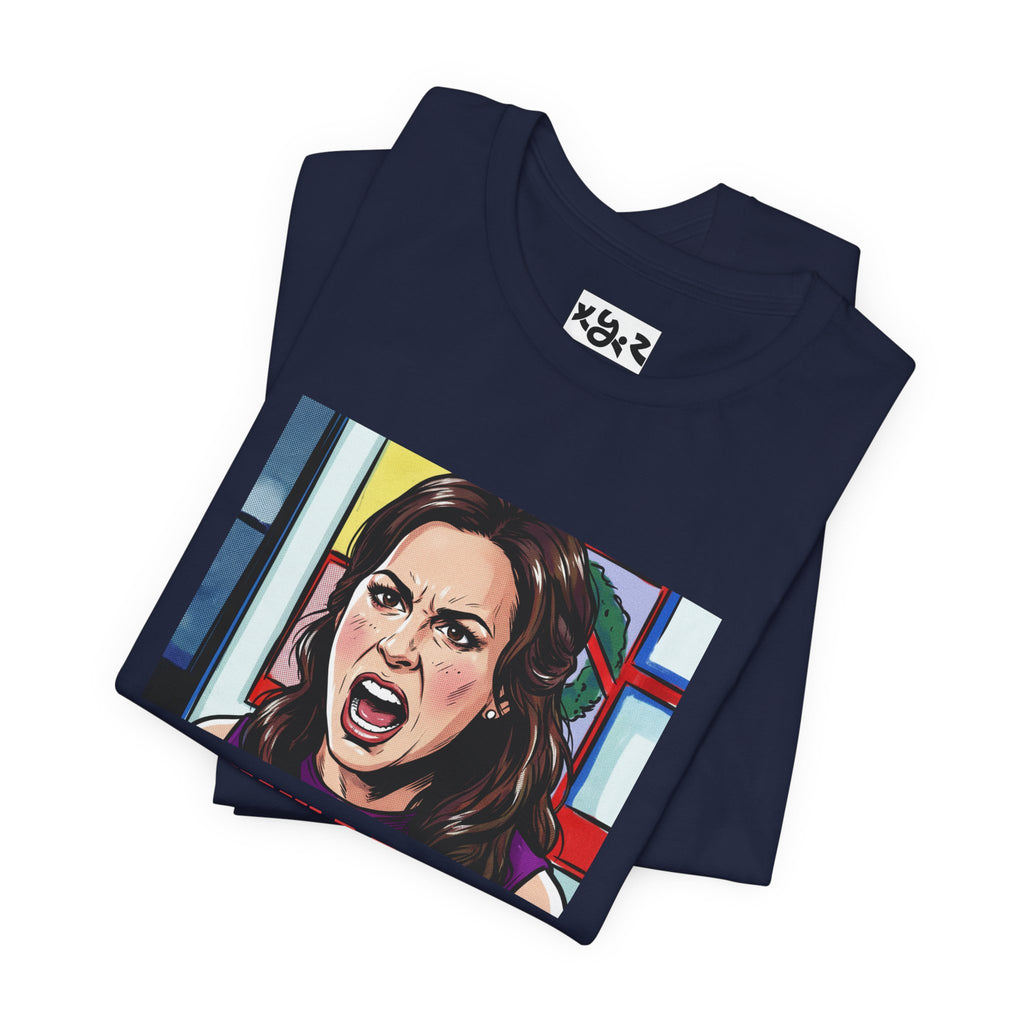 Tee — "We Should Totally Just Stab Caesar" Pop Art Political Funny Graphic T‑Shirt