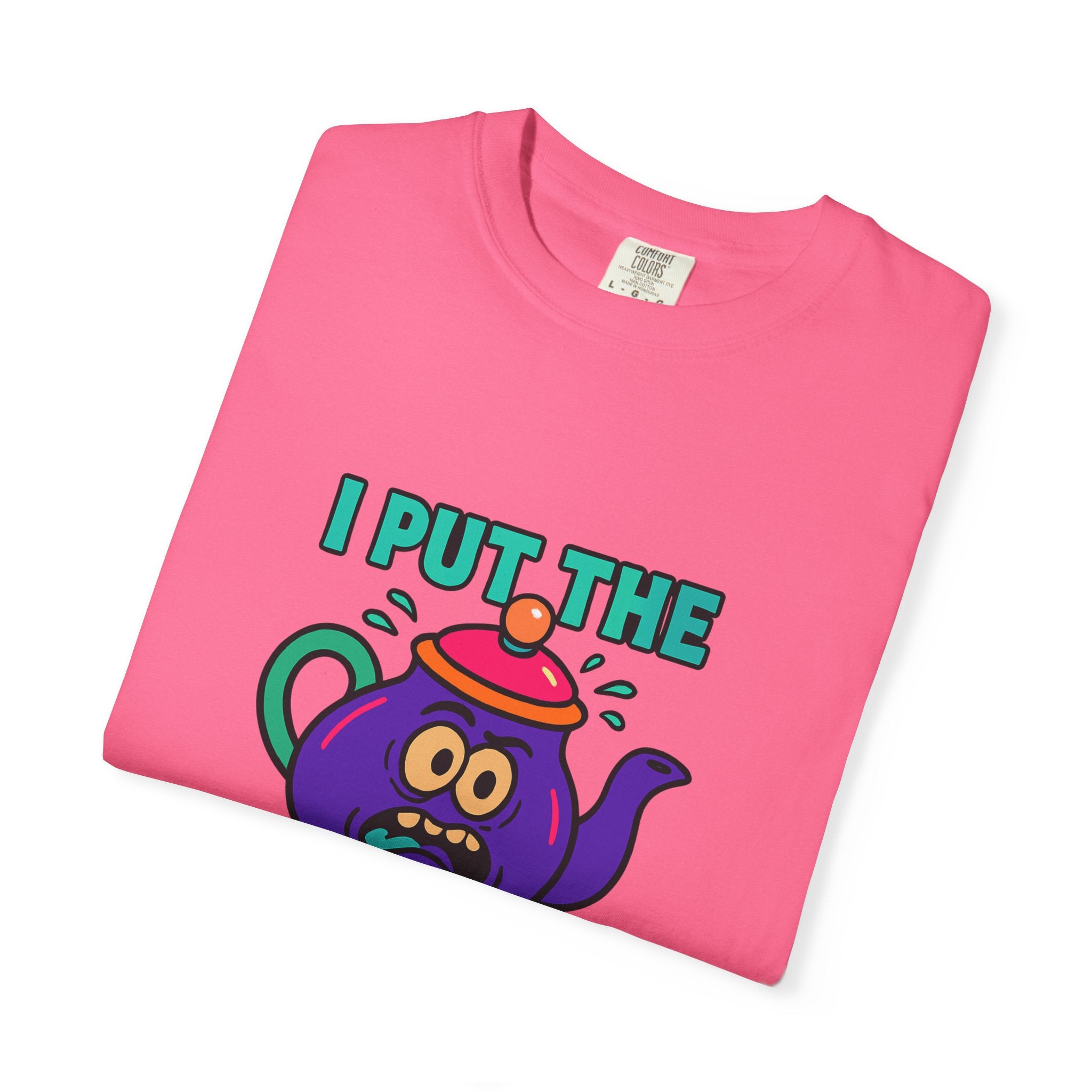 T-Shirt — I Put the Tea in Anxiety Graphic Tee