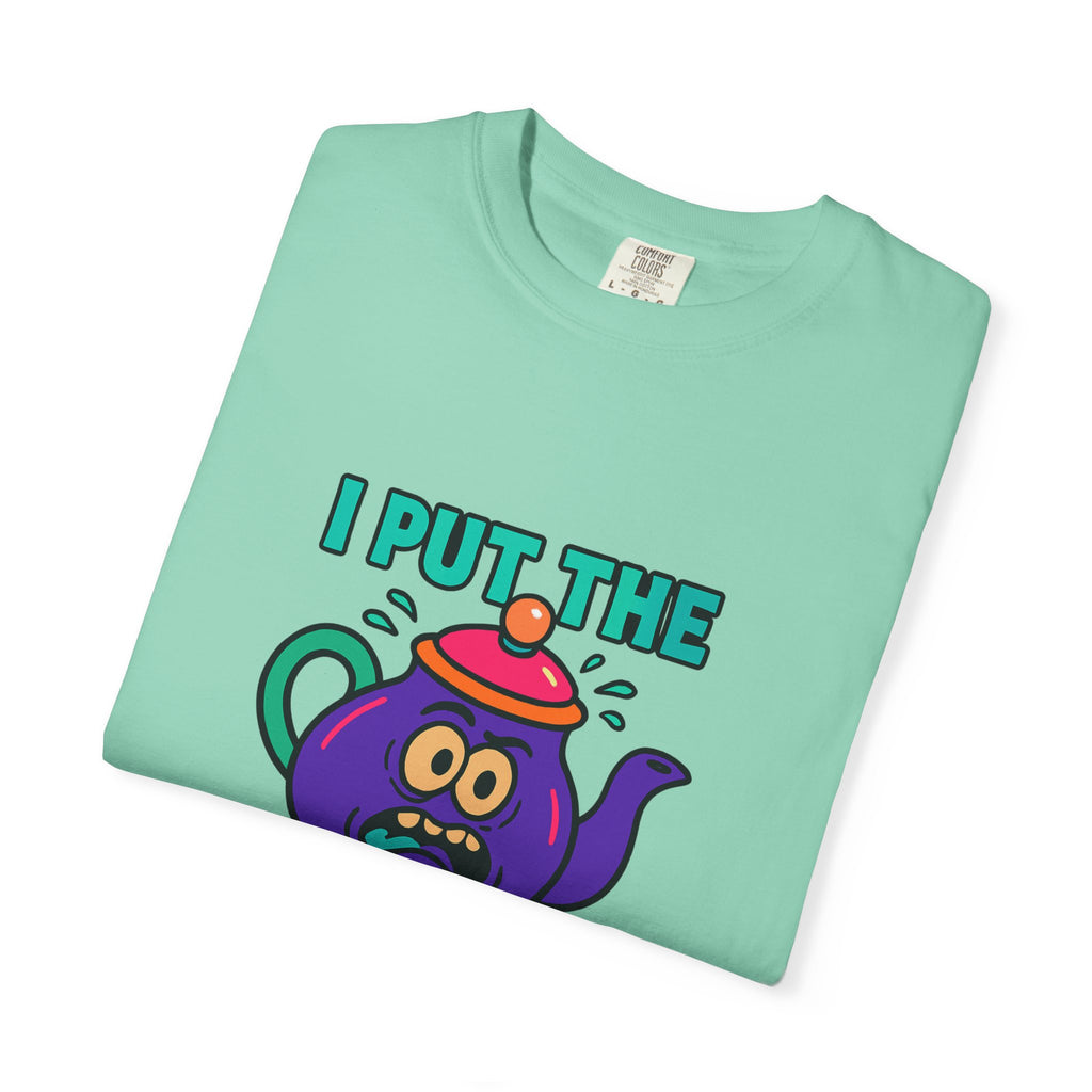 T-Shirt — I Put the Tea in Anxiety Graphic Tee