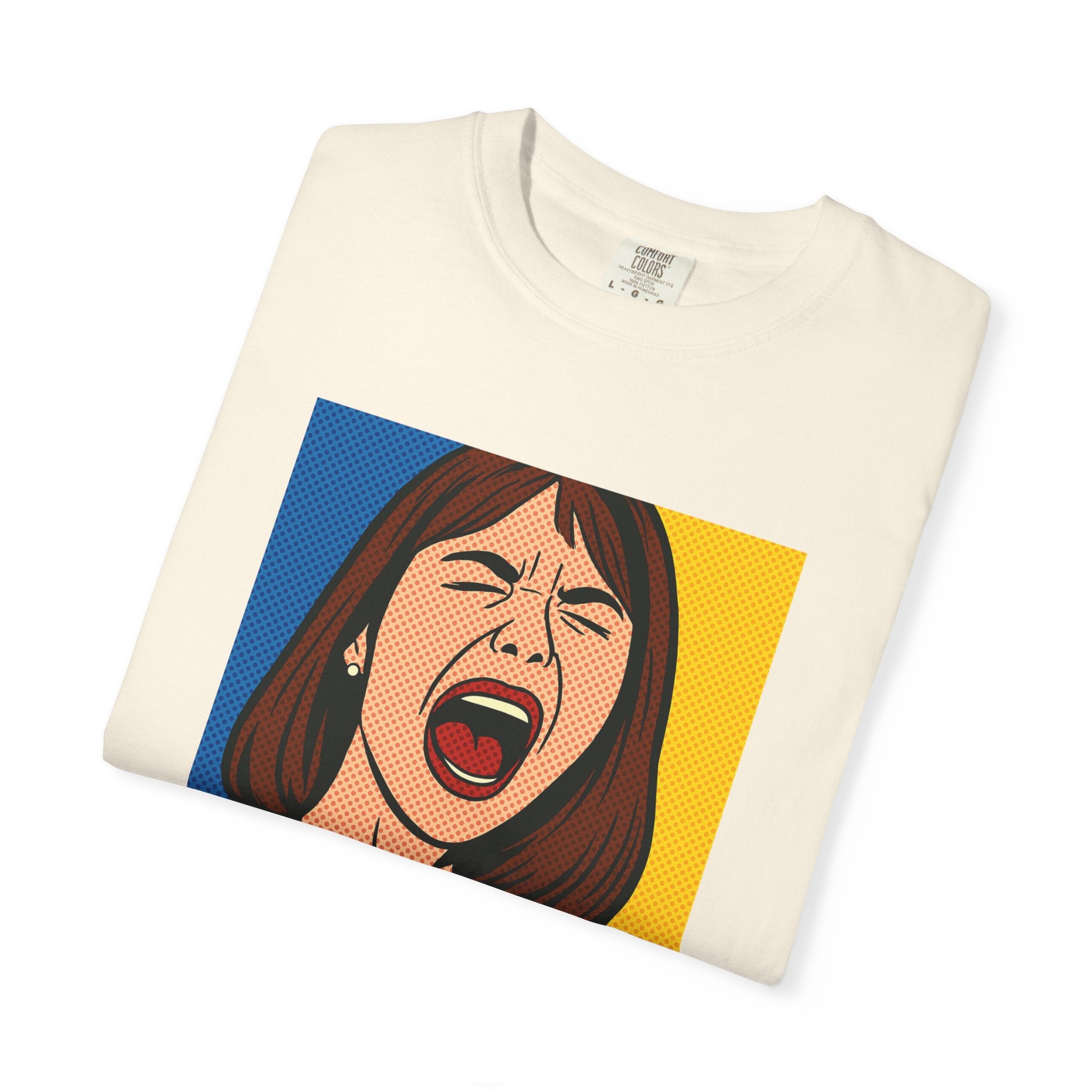 Graphic T-Shirt — Pop Art 'I'm Sorry!!!' Scream Design