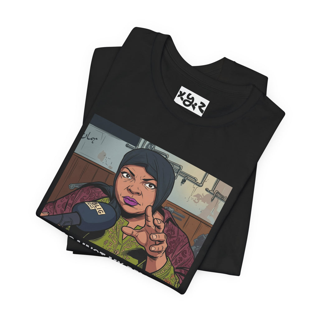 Graphic Tee — "It's Against My Religion to Tell Y'all My Business" Statement Shirt