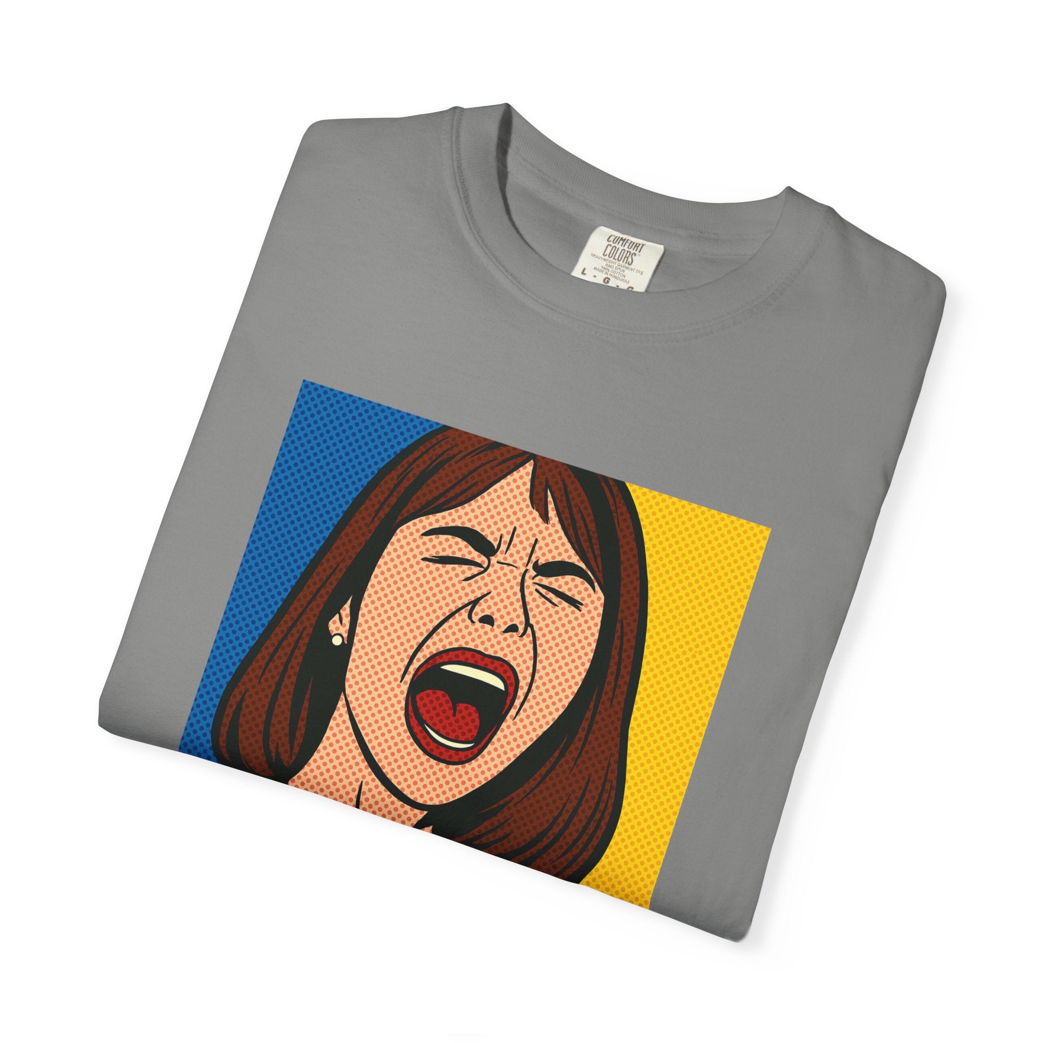 Graphic T-Shirt — Pop Art 'I'm Sorry!!!' Scream Design