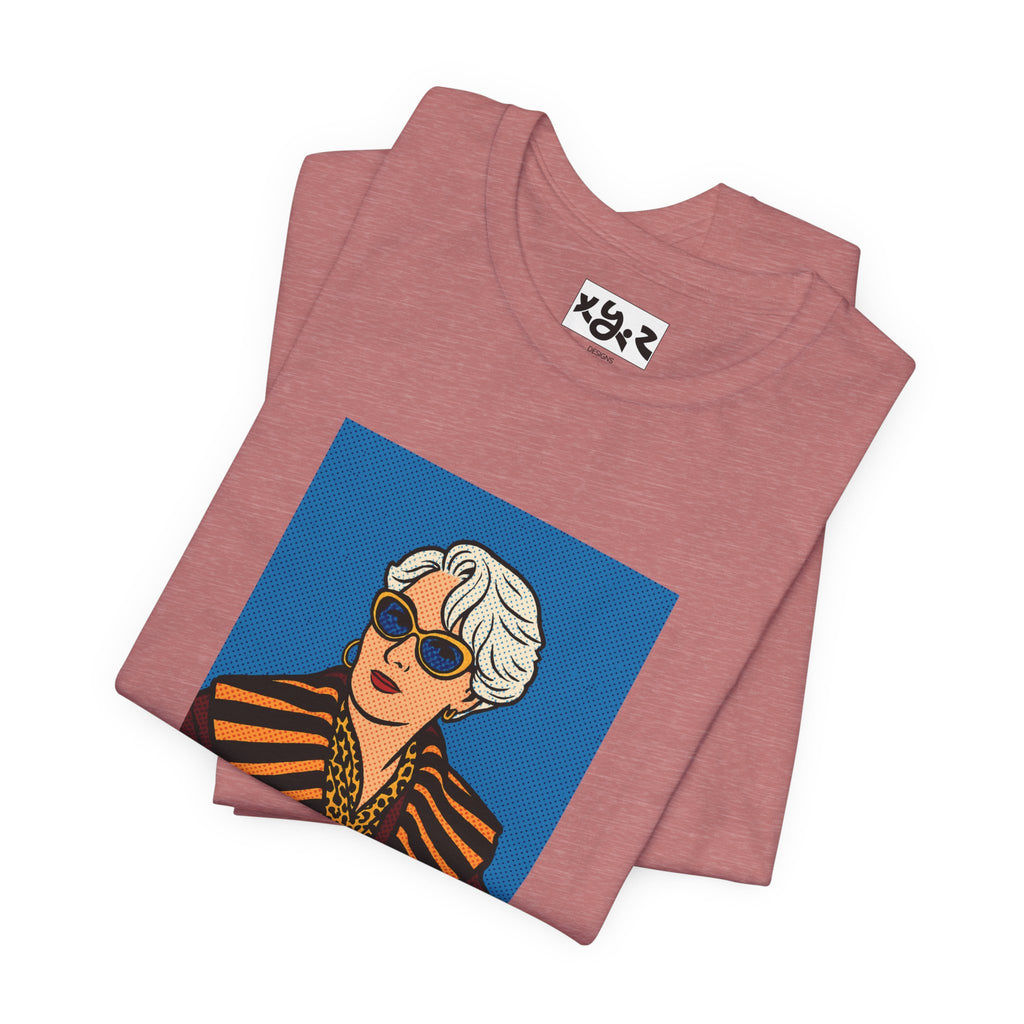 Graphic Tee — "That's All." Vintage Glam Portrait Shirt