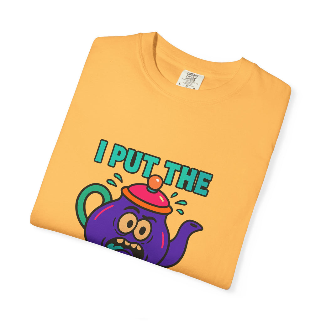 T-Shirt — I Put the Tea in Anxiety Graphic Tee