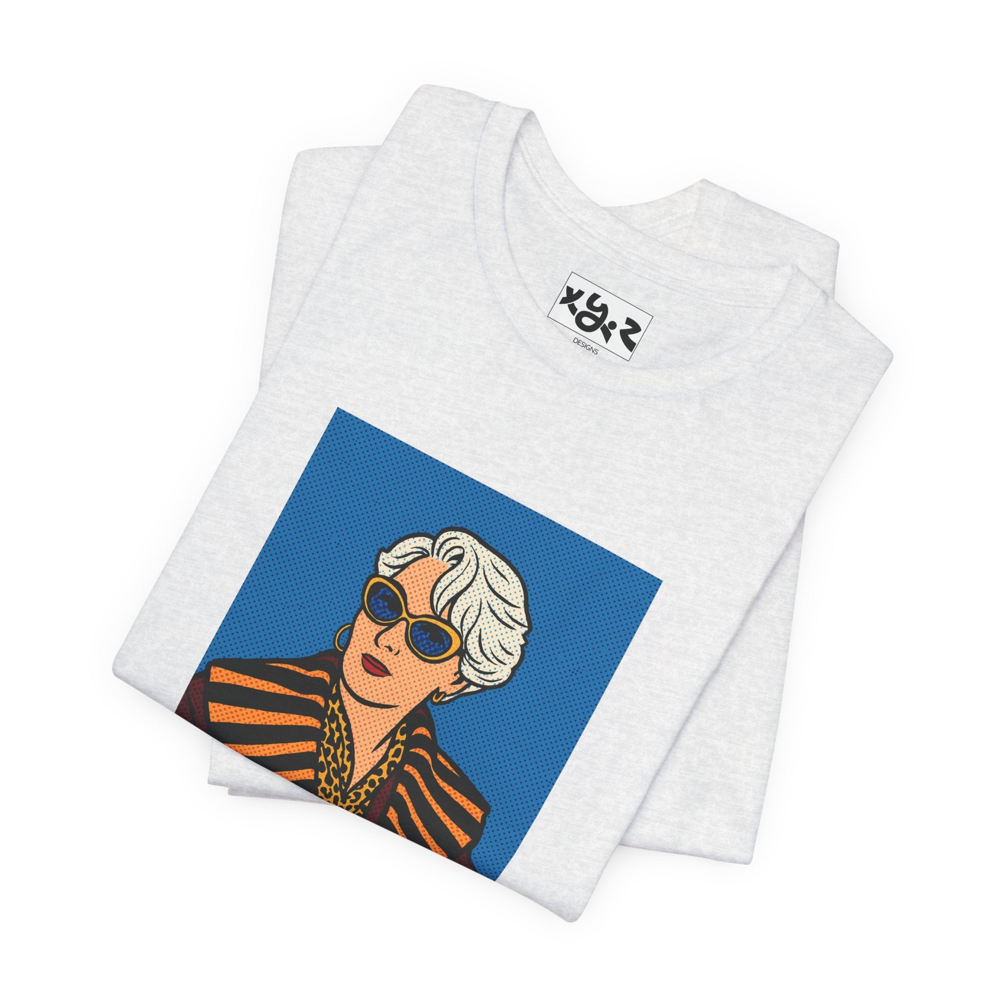Graphic Tee — "That's All." Vintage Glam Portrait Shirt