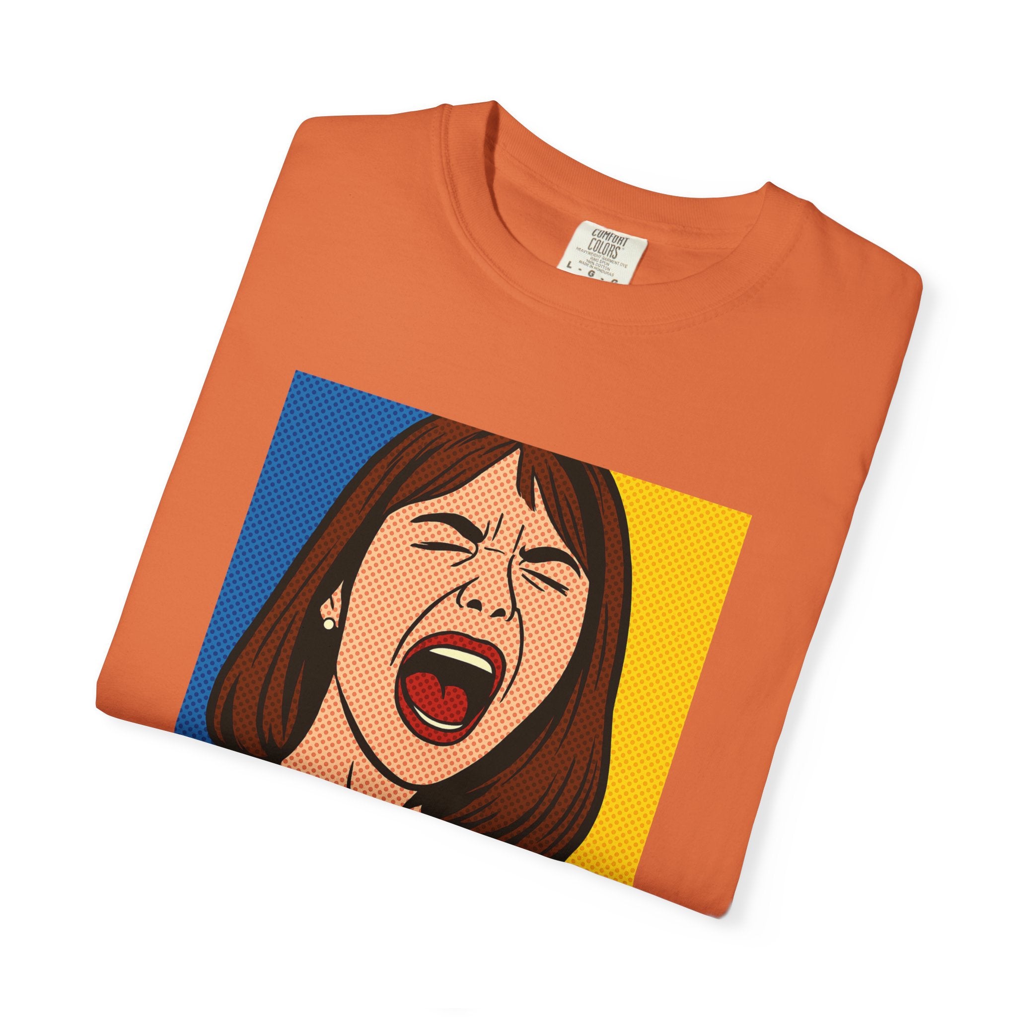 Graphic T-Shirt — Pop Art 'I'm Sorry!!!' Scream Design