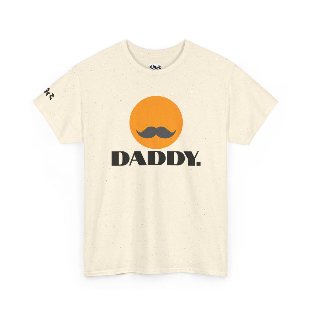 Daddy Mustache T-Shirt — Funny Father’s Day Tee with Retro Sun Graphic