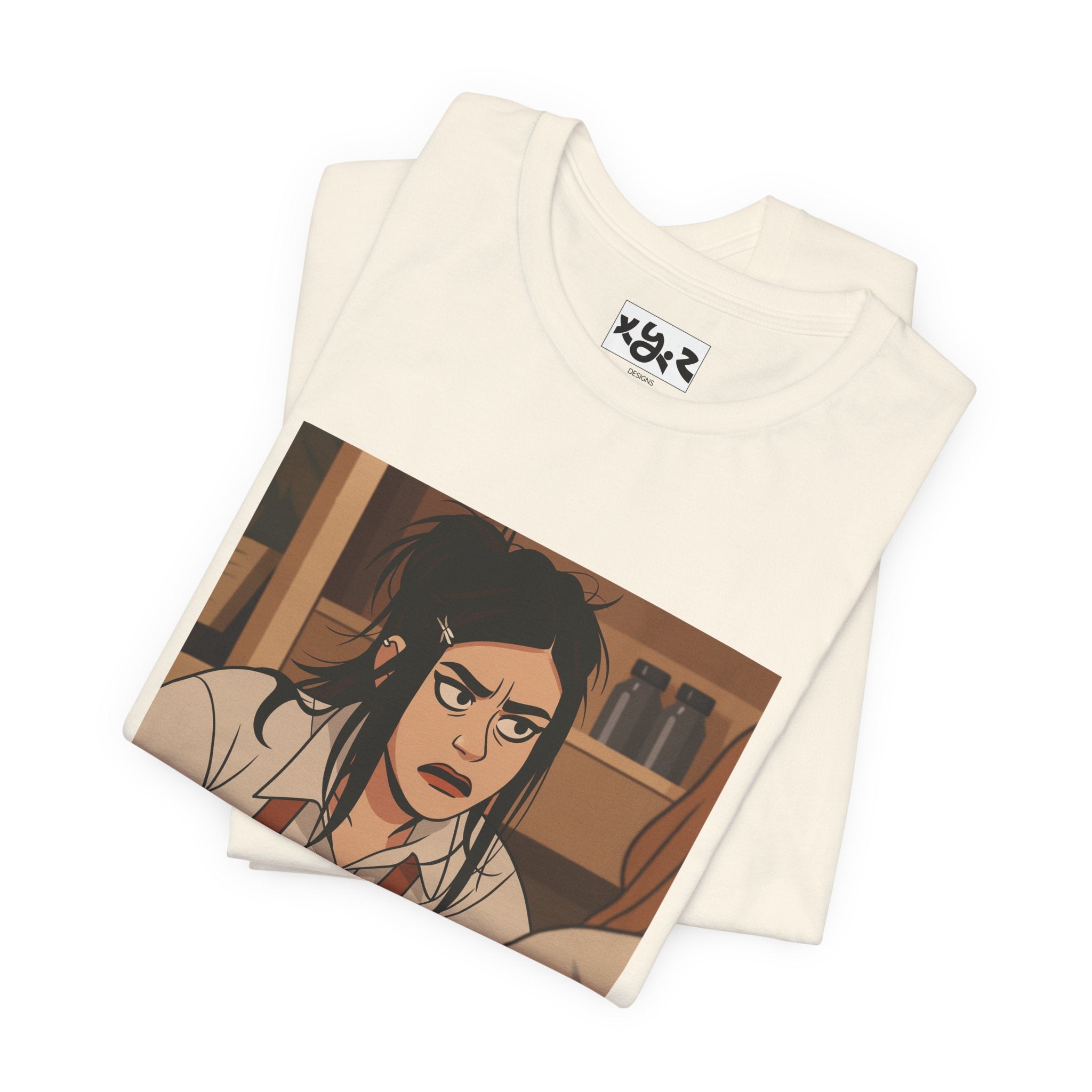 Graphic Tee — “You Smell Like a Baby Prostitute” Cartoon Quote T-Shirt