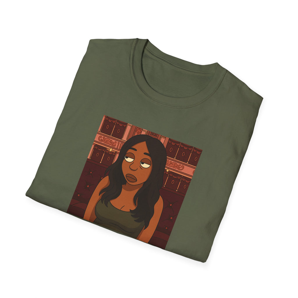 T-Shirt — Illustration Tee: "They Were Old, Maiden-Type Shoes"