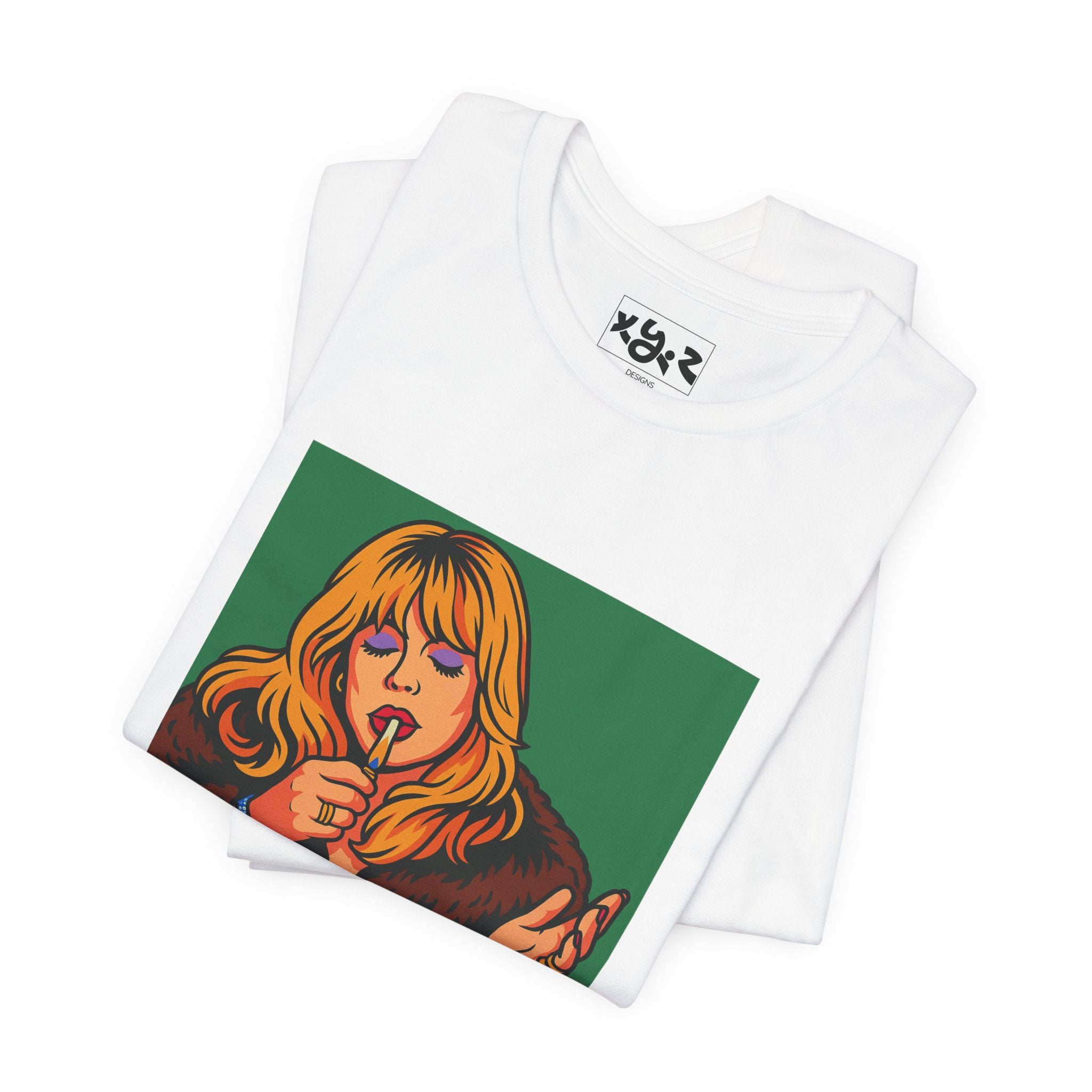 Retro Singer Graphic Tee — "Youth and beauty, man... now that's the ticket"