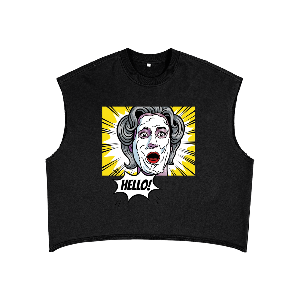 French Terry Boxy Tank Top