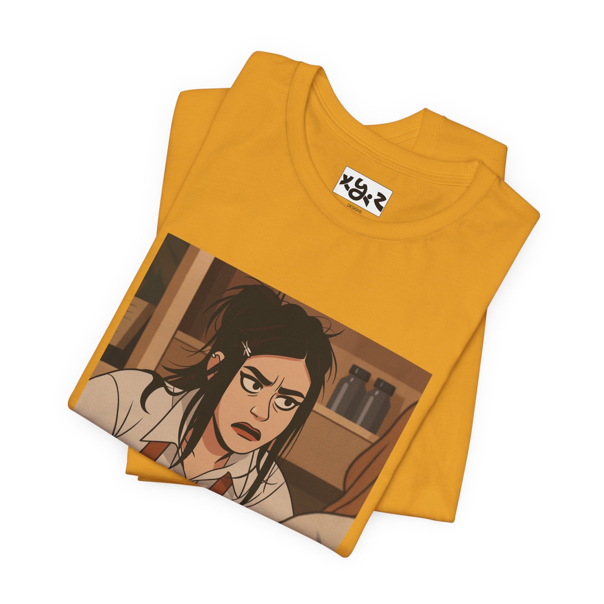 Graphic Tee — “You Smell Like a Baby Prostitute” Cartoon Quote T-Shirt