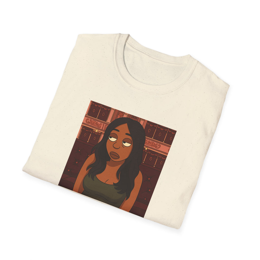 T-Shirt — Illustration Tee: "They Were Old, Maiden-Type Shoes"