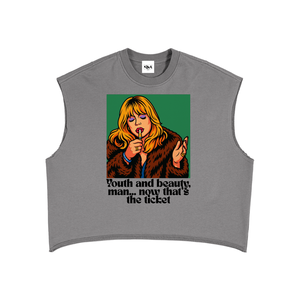 French Terry Boxy Tank Top