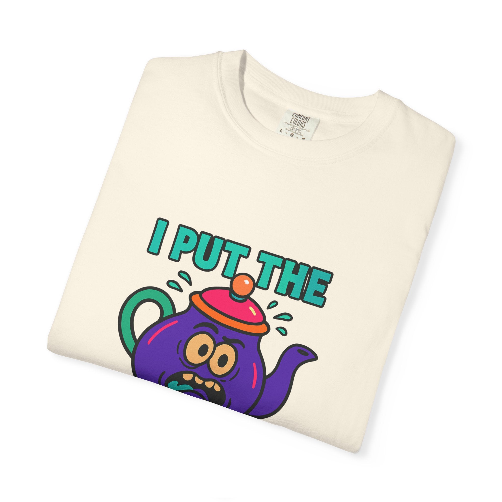 T-Shirt — I Put the Tea in Anxiety Graphic Tee