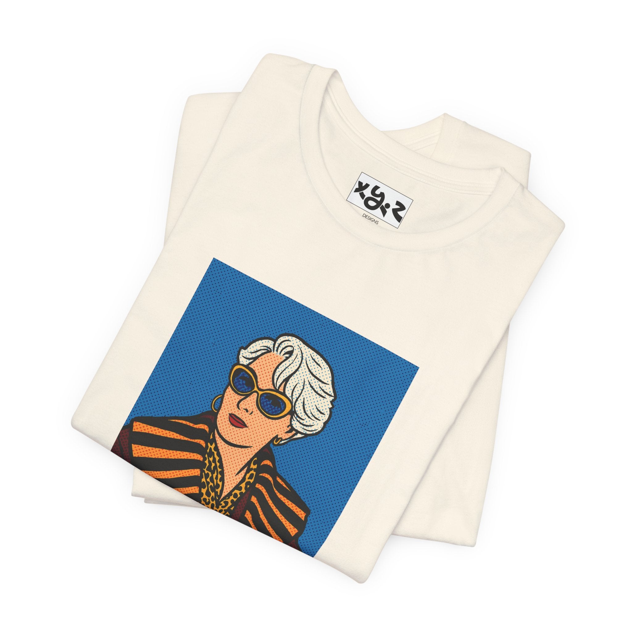 Graphic Tee — "That's All." Vintage Glam Portrait Shirt