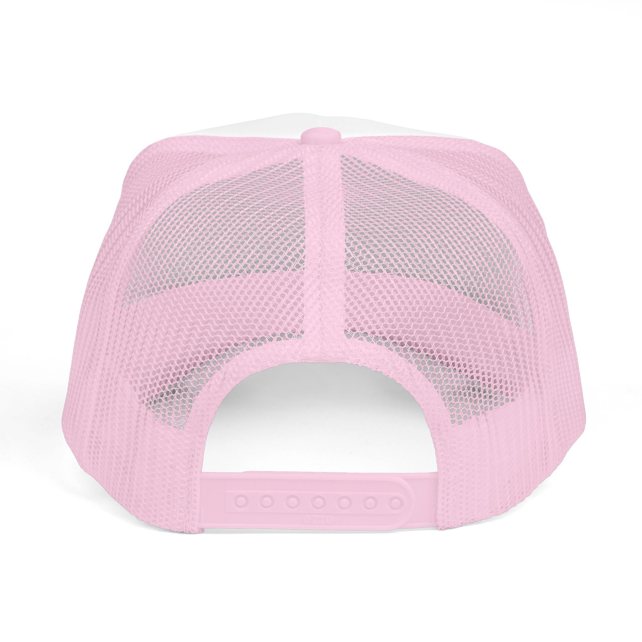 Retro Colorful XYZ Trucker Cap — 90s Graffiti Logo Mesh Hat