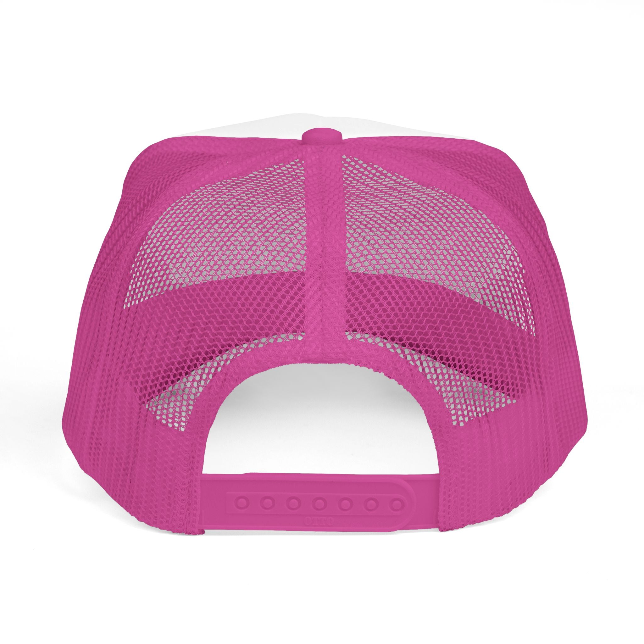 Retro Colorful XYZ Trucker Cap — 90s Graffiti Logo Mesh Hat