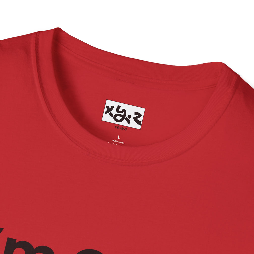 I’m OCD text shirt T-Shirt | Minimal typography, white tee