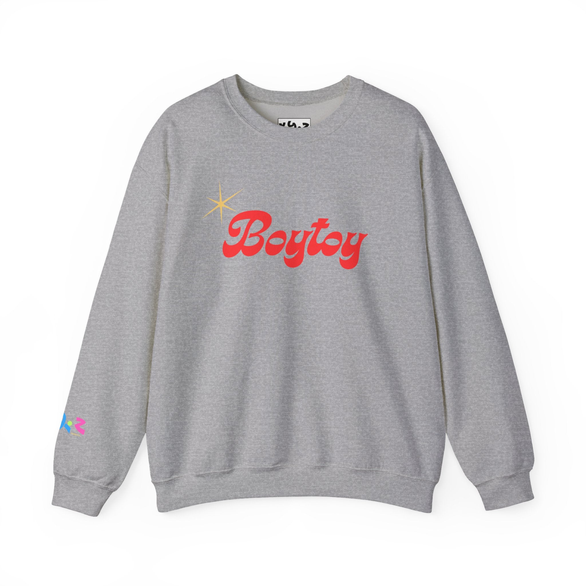 Boytoy Retro Logo Crewneck Sweatshirt — Vintage Script Graphic Sweatshirt