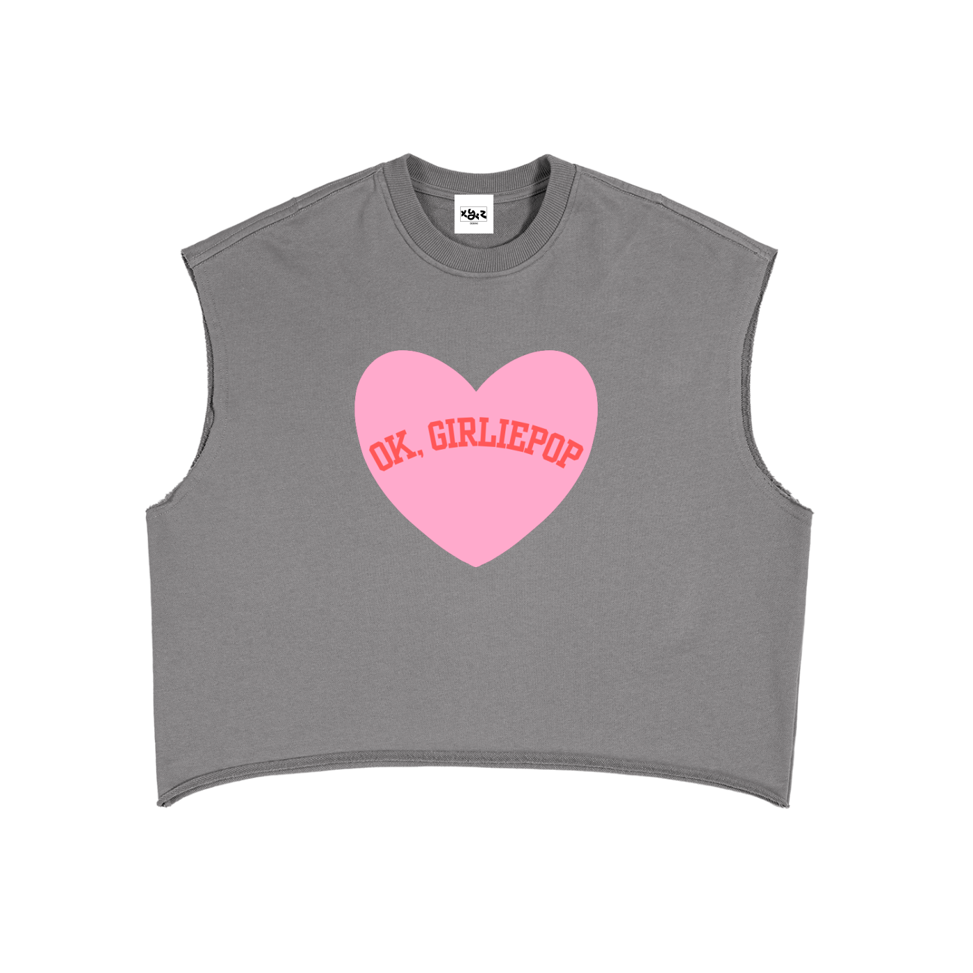 French Terry Boxy Tank Top