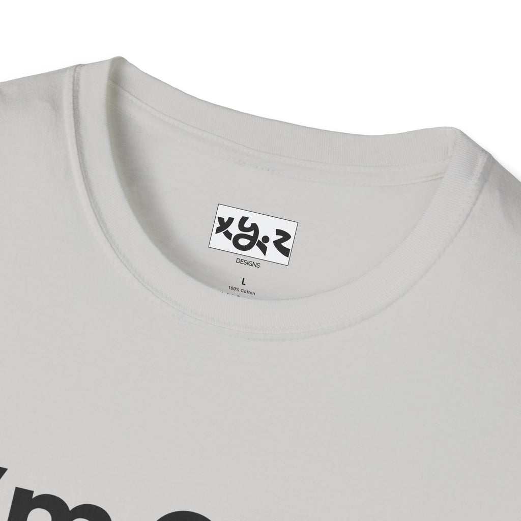 I’m OCD text shirt T-Shirt | Minimal typography, white tee