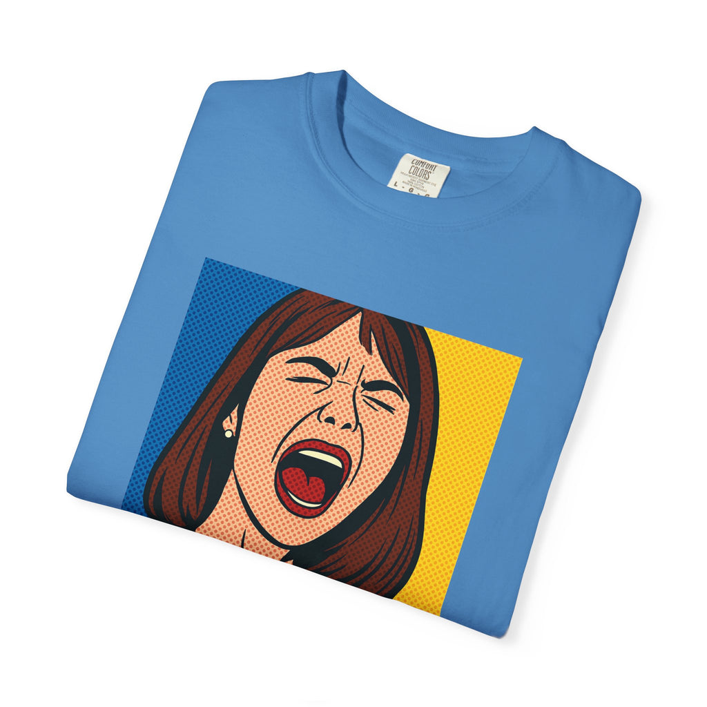 Graphic T-Shirt — Pop Art 'I'm Sorry!!!' Scream Design