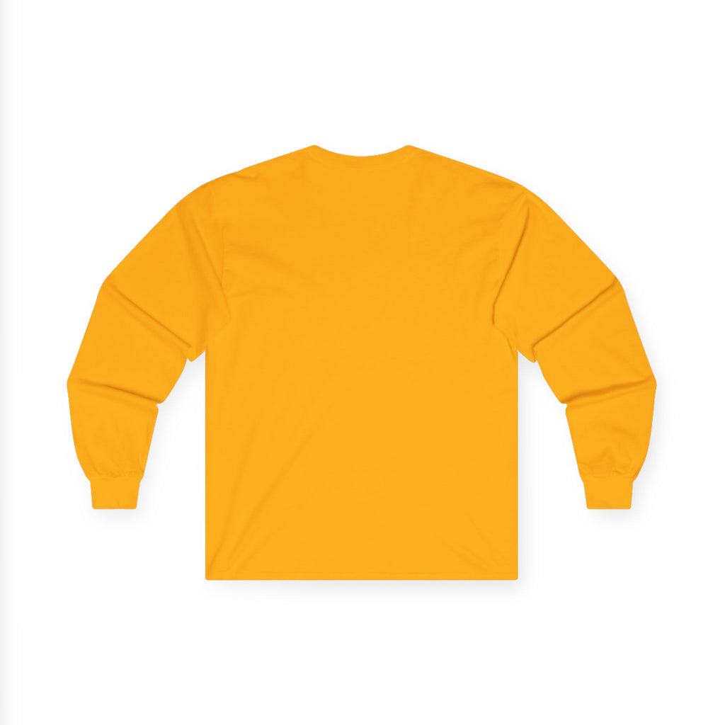 Long Sleeve Tee — 'You're a Virgin Who Can't Drive' Retro Portrait Graphic