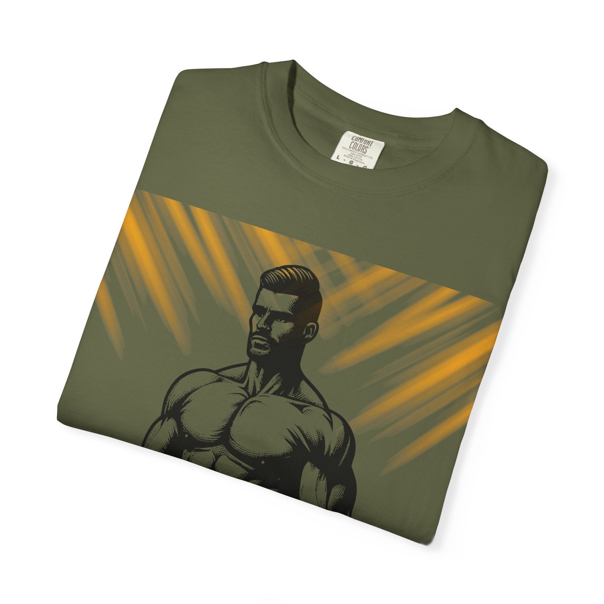 Ironwerks Gym T‑Shirt — Muscular Fitness Tee with 'ironwerks gym' Logo