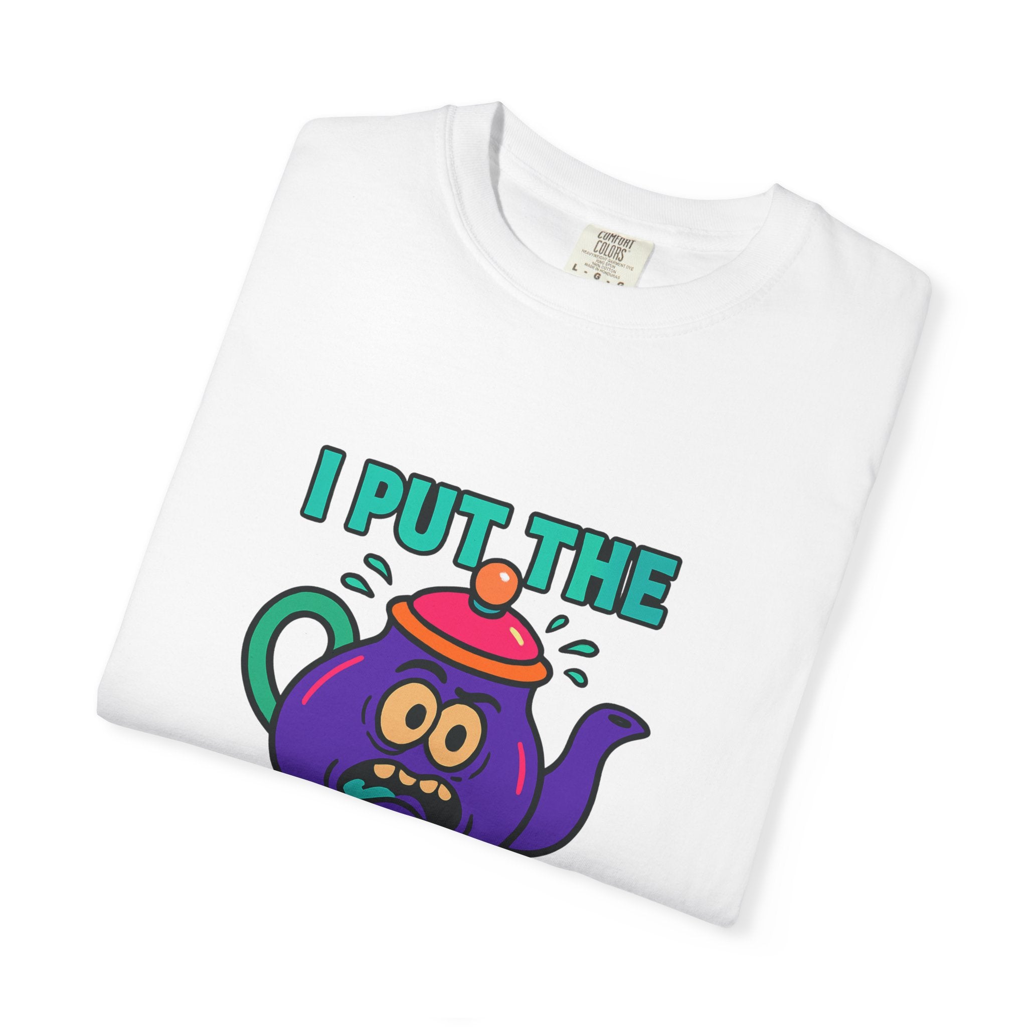T-Shirt — I Put the Tea in Anxiety Graphic Tee