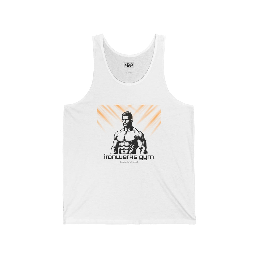 Ironwerks Gym Muscle Tank Top — Vintage Bodybuilder Workout Tank