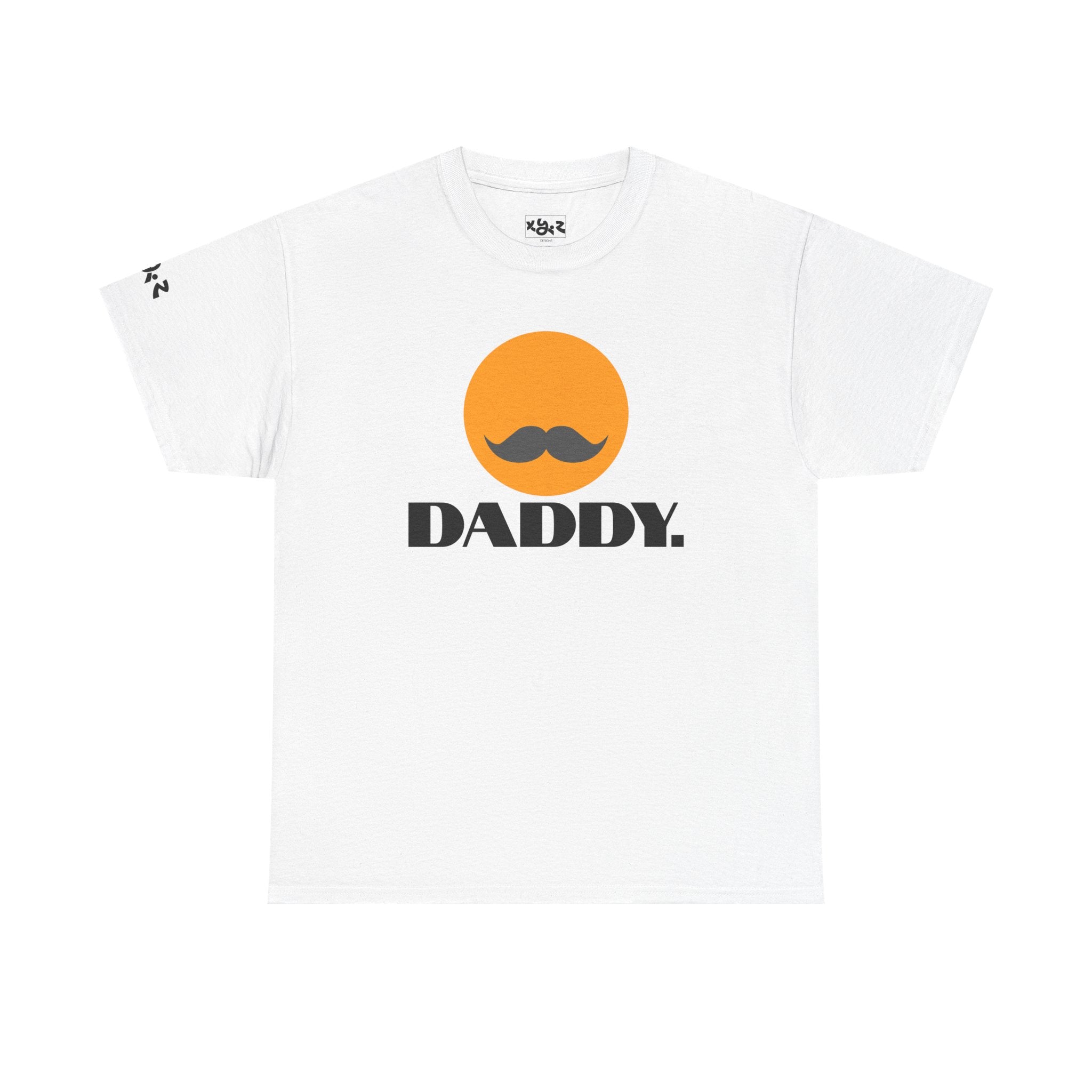 Daddy Mustache T-Shirt — Funny Father’s Day Tee with Retro Sun Graphic