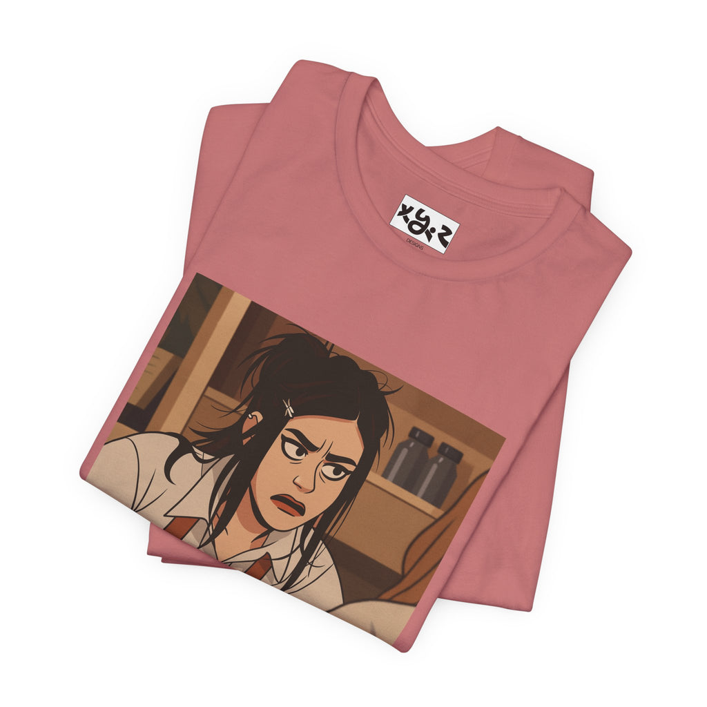 Graphic Tee — “You Smell Like a Baby Prostitute” Cartoon Quote T-Shirt