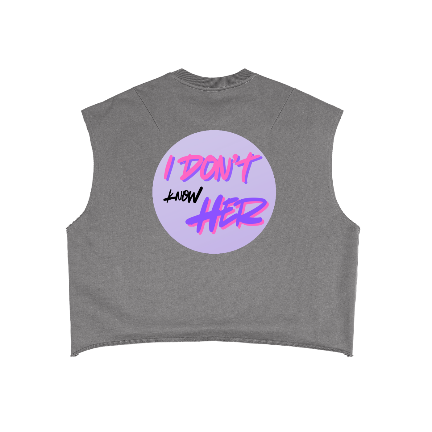 French Terry Boxy Tank Top