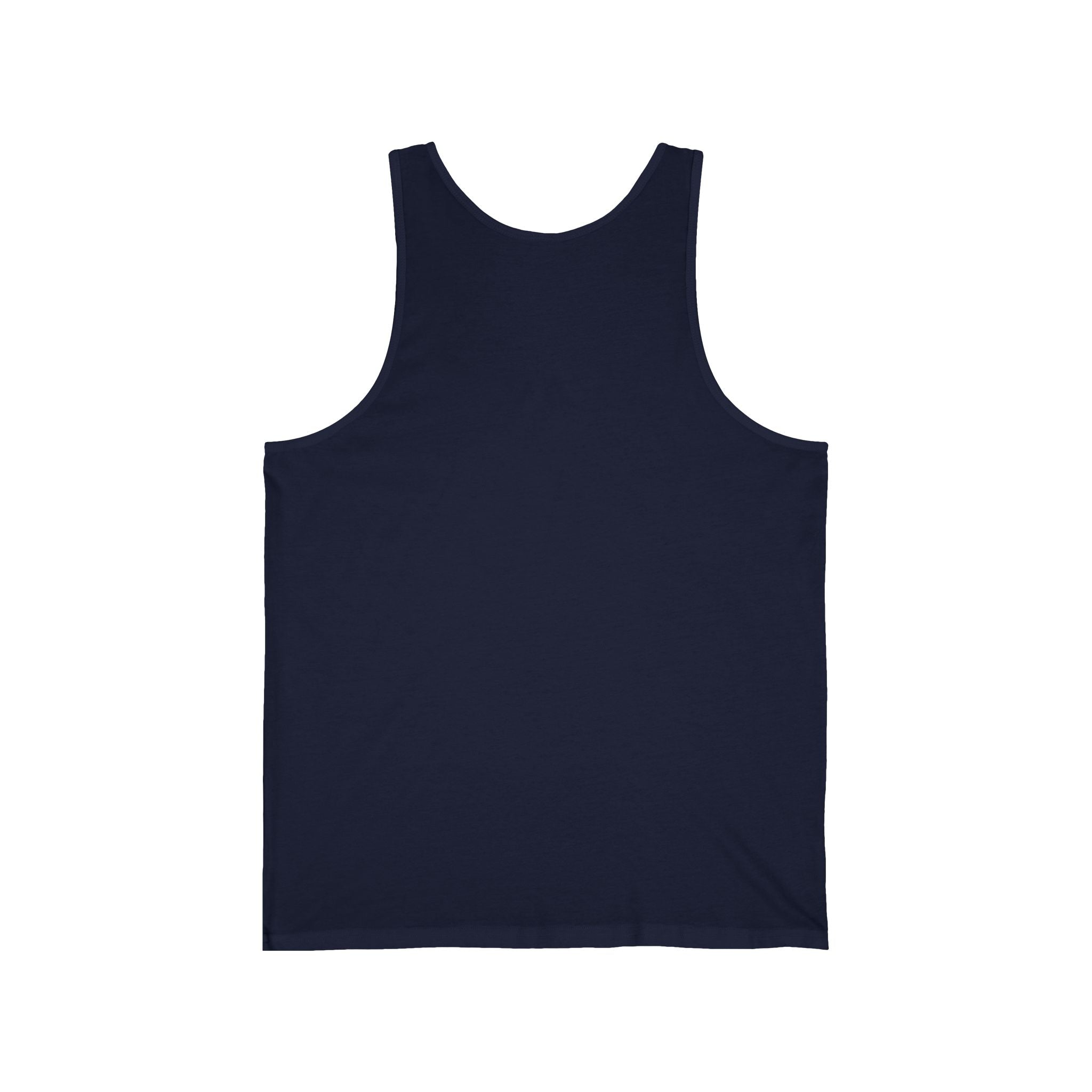 Chaos Academy Graphic Tank Top — Streetwear Athletic Summer Tank with Red Script Logo
