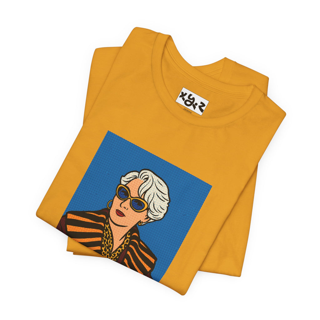 Graphic Tee — "That's All." Vintage Glam Portrait Shirt